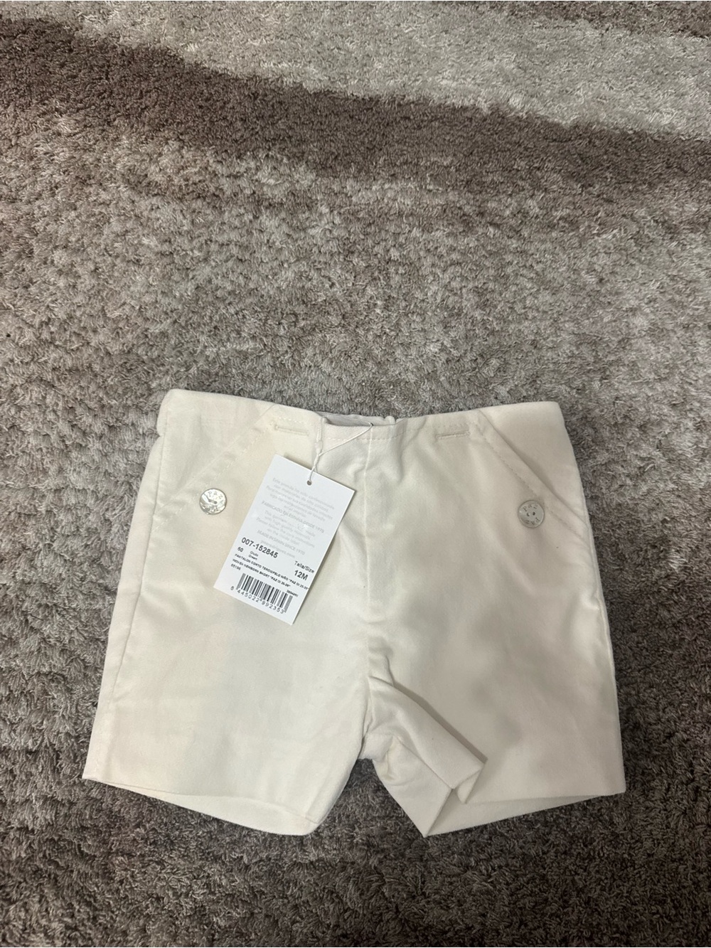 Paz Rodriguez pantalon corto terciopelo nino